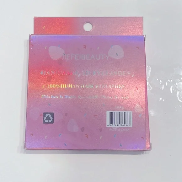 New 🎊HP🎊3 pairs of lashes 3D 100% human hair quality easy to curl - Picture 2 of 2